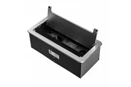 Gniazdo meblowe wpuszczane otwierane Spacetronik SPS-B26S V2 OUTLET