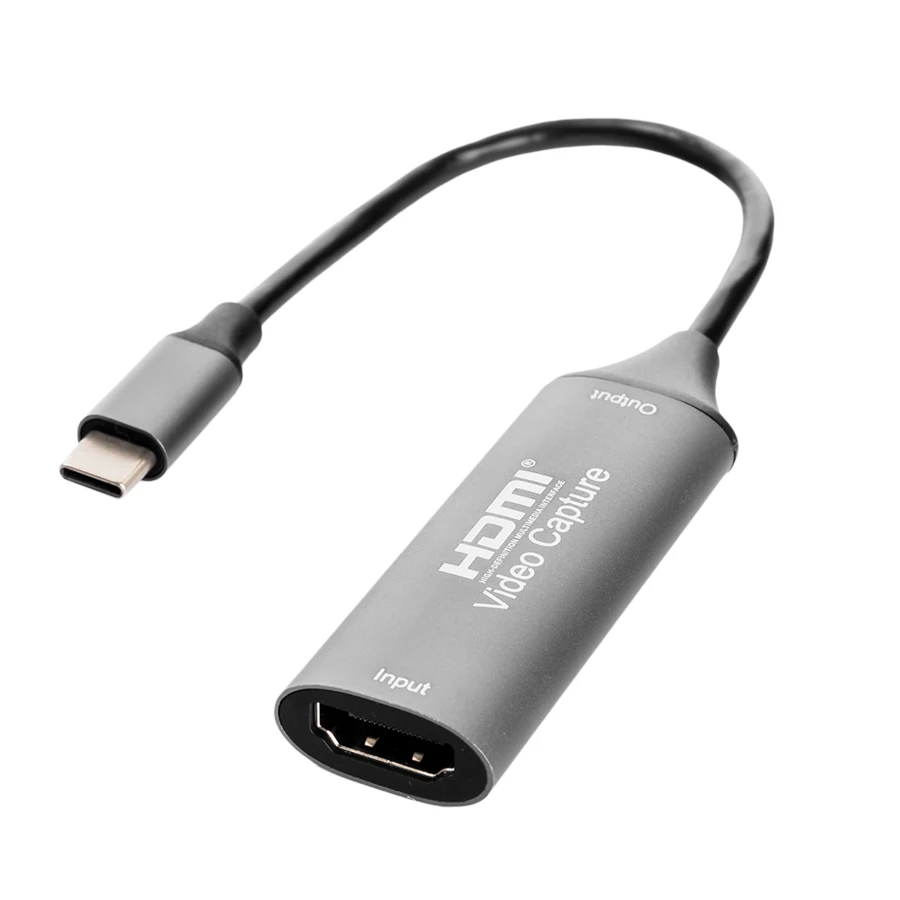 Grabber Nagrywarka Video HDMI USB-C Spacetronik SP-UVG01, 4K