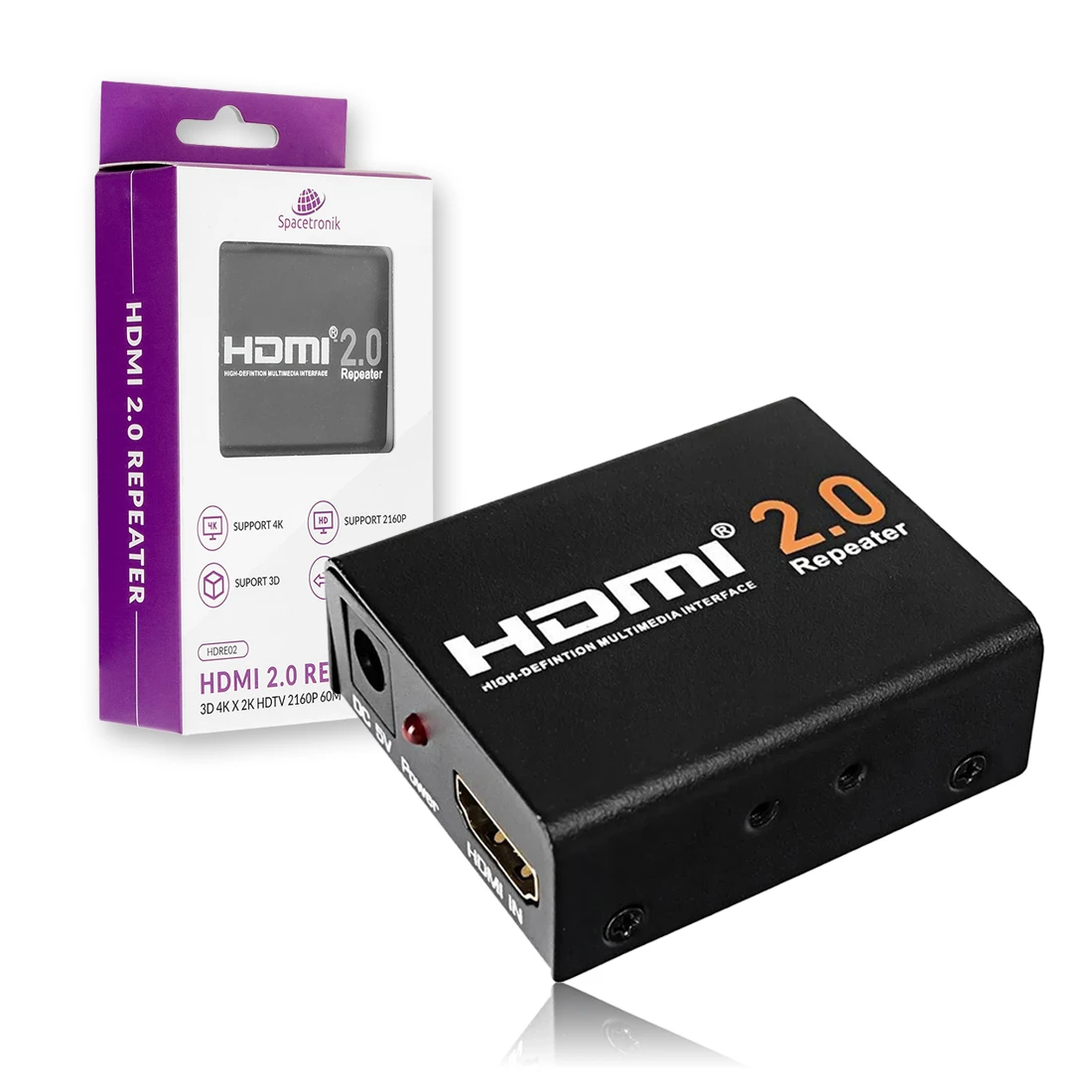 HDMI Repeater 4Kx2K Spacetronik HDRE02 OUTLET
