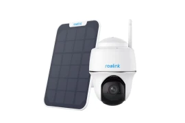 Inteligentna kamera Reolink Argus PT 5Mpix WiFi 2,4 i 5GHz z detekcją osób, biała + Panel słoneczny