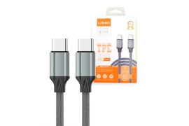 Kabel do szybkiego ładowania USB-C na USB-C 65W LDNIO LC442C 2m