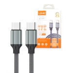 Kabel do szybkiego ładowania USB-C na USB-C 65W LDNIO LC442C 2m