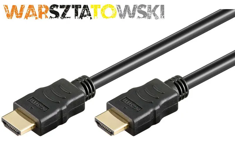 Kabel HDMI Goobay 1.4 Gold Black 7.5m