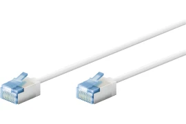 Kabel LAN Patchcord CAT 6A EXTRA FLEX biały 15m