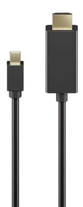 Kabel pozłacany Mini DisplayPort - HDMI 2m