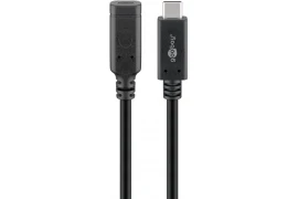 Przedłużacz USB-C 3.2 Gen2 10Gb/s 60W Goobay 1m