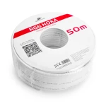 Kabel koncentryczny RG6 Spacetronik HOKA 102 CU 1.02 Dualshield 50m