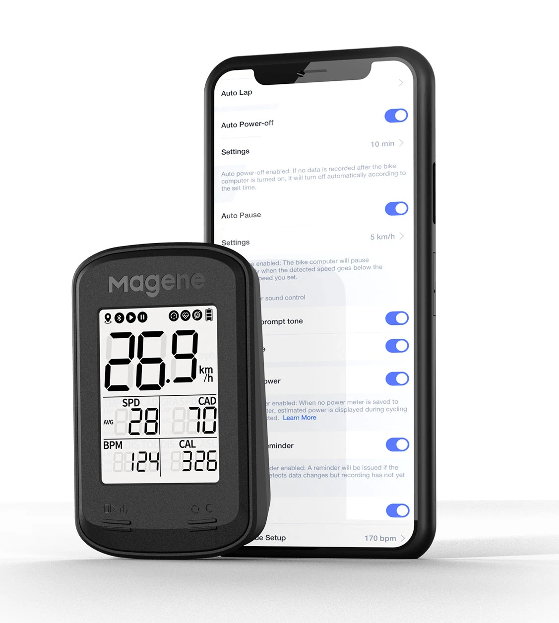 Licznik rowerowy GPS Magene C206 PRO