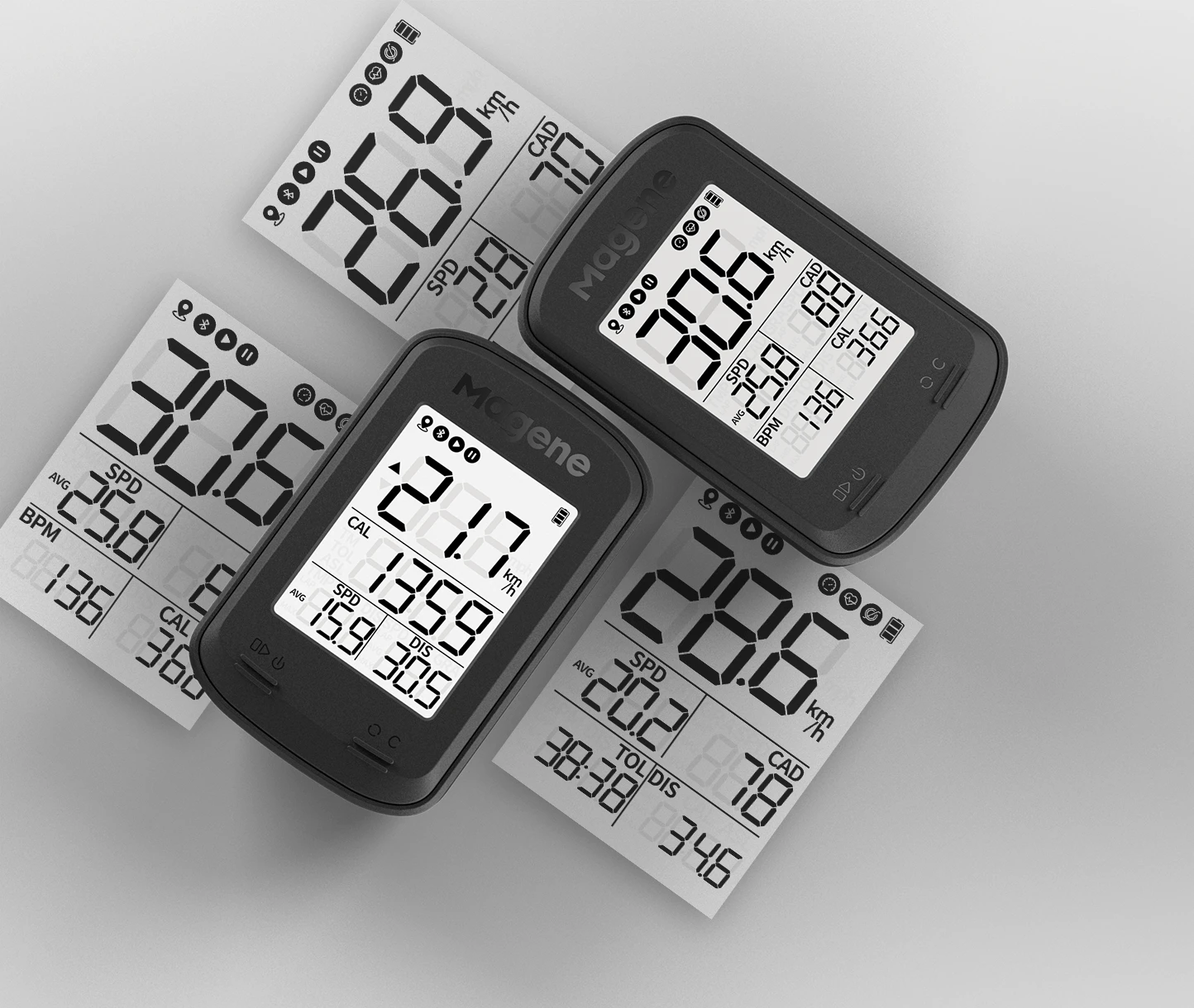 Licznik rowerowy GPS Magene C206 PRO