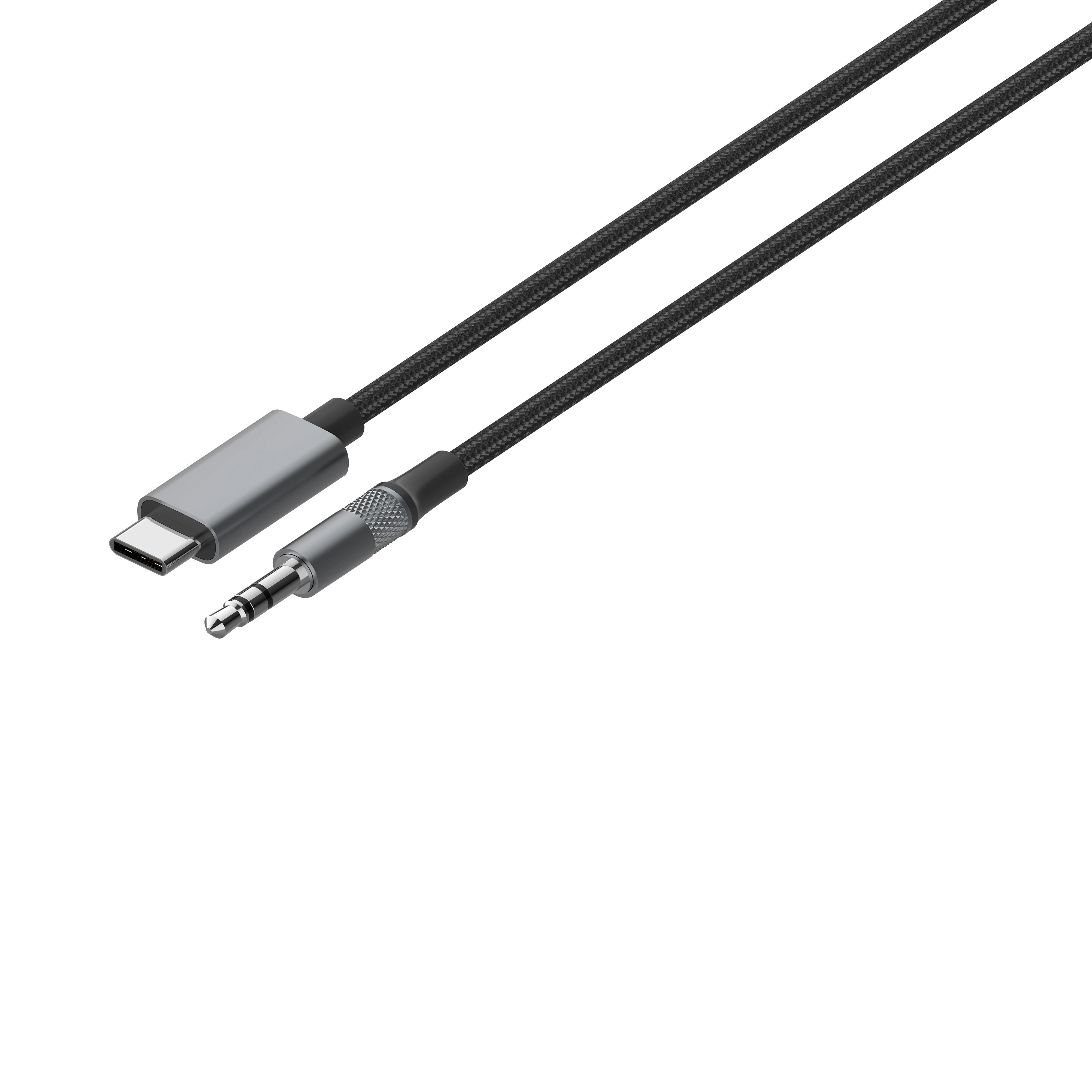LS-Y82C kabel USB-C na jack 3.5 mm 2 metr czarny