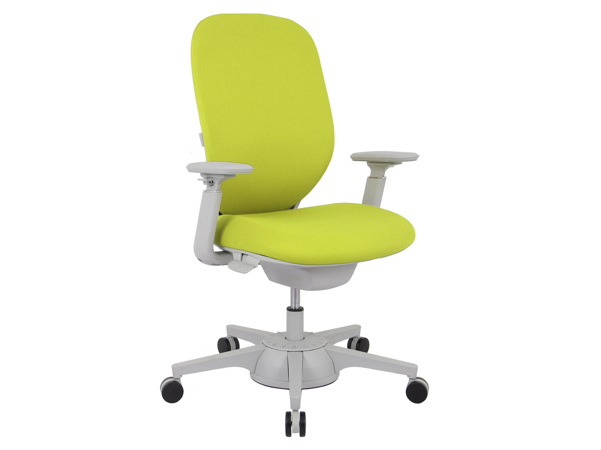 Krzesło dziecięce OUTLET ergonomiczne FITTER zielono-szary