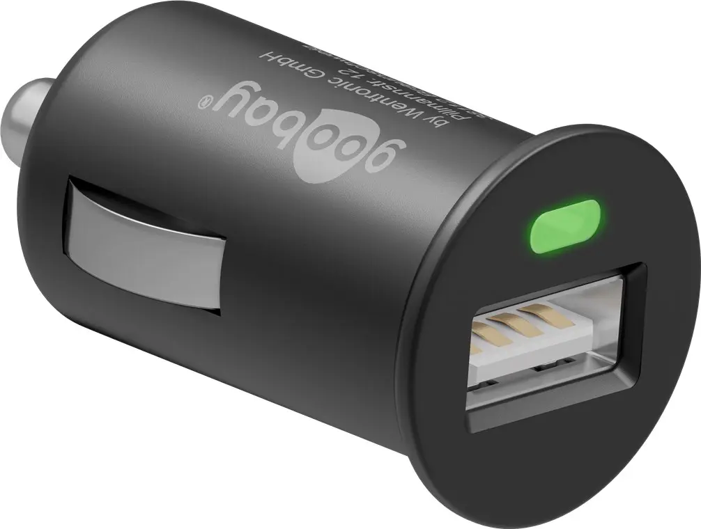 Ładowarka samochodowa USB 5W 1A Goobay