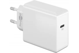 Ładowarka sieciowa USB-C PowerD 65W Goobay BIAŁA
