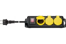 Listwa zasilająca ZEWNĘTRZNA IP44 Goobay 3xAC 230V