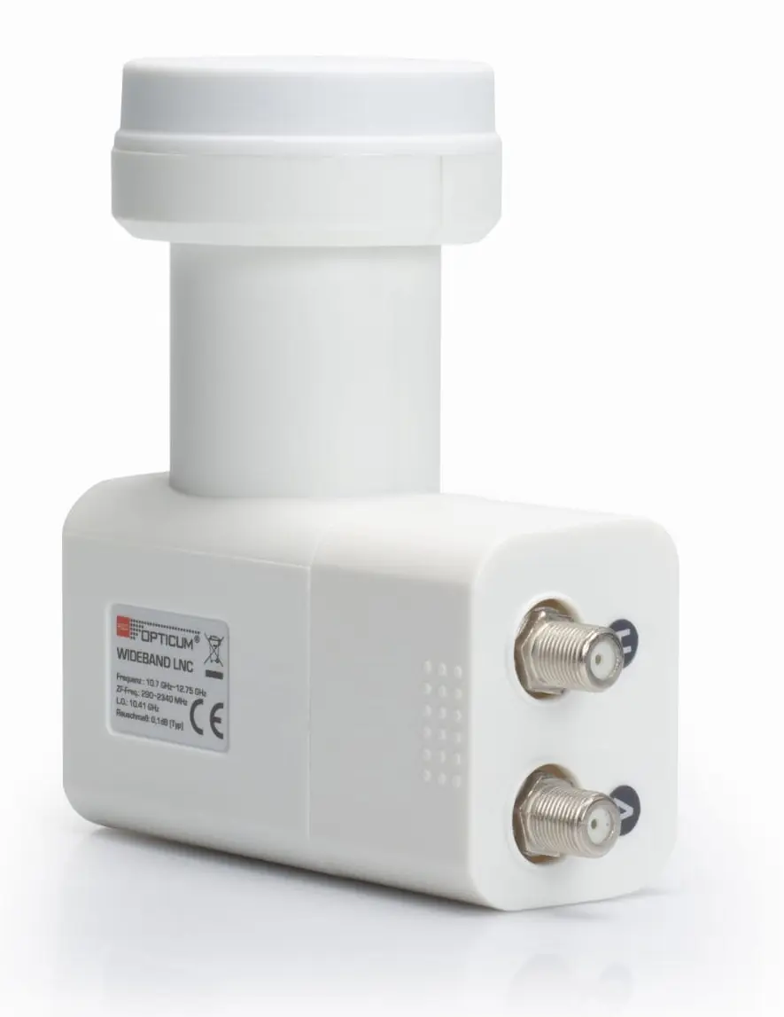 LNB Konwerter Wide Band Opticum RED
