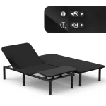 Łóżko elektryczne regulowane ze stelażem do sypialni 200x180 cm do sypialni Spacetronik DOZEE21