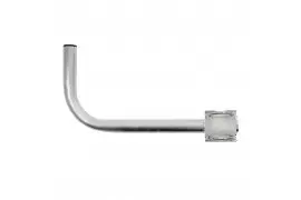 Stojak balkonowy gięty L-40cm prawy z cybantami