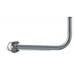 Uchwyt balkonowy do anteny gięty L-60cm, czołowy CORAB UBC-38/600-H