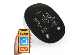 Bezprzewodowy czujnik CO2 z LED Tuya SL-DC02 3w1