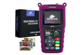 Miernik SAT Finder Spacetronik S-22 DVB-S2 LIVE TV MER BER PWR SNR