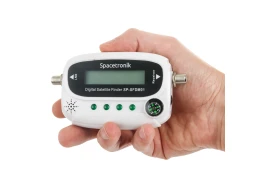 Miernik sygnału Satelitarnego TV SAT Digital Satfinder z LCD Spacetronik SP-SFDM01