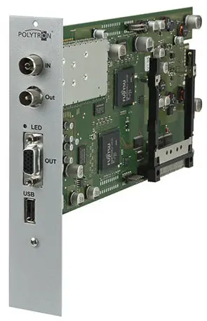 Moduł POLYTRON SPM-T2C-AVT 2x DVB-T-T2 lub DVB-C / 2x AV