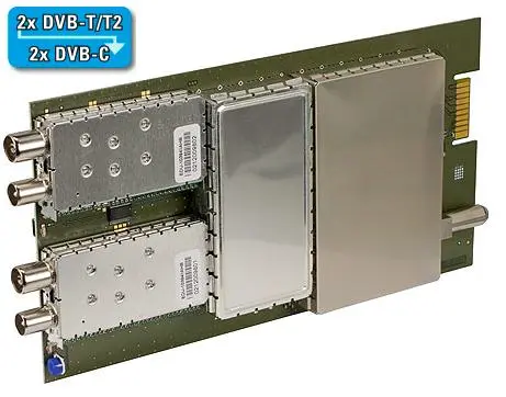 Moduł POLYTRON SPM-T2CT 2x DVB-T-T2 / 2x DVB-C