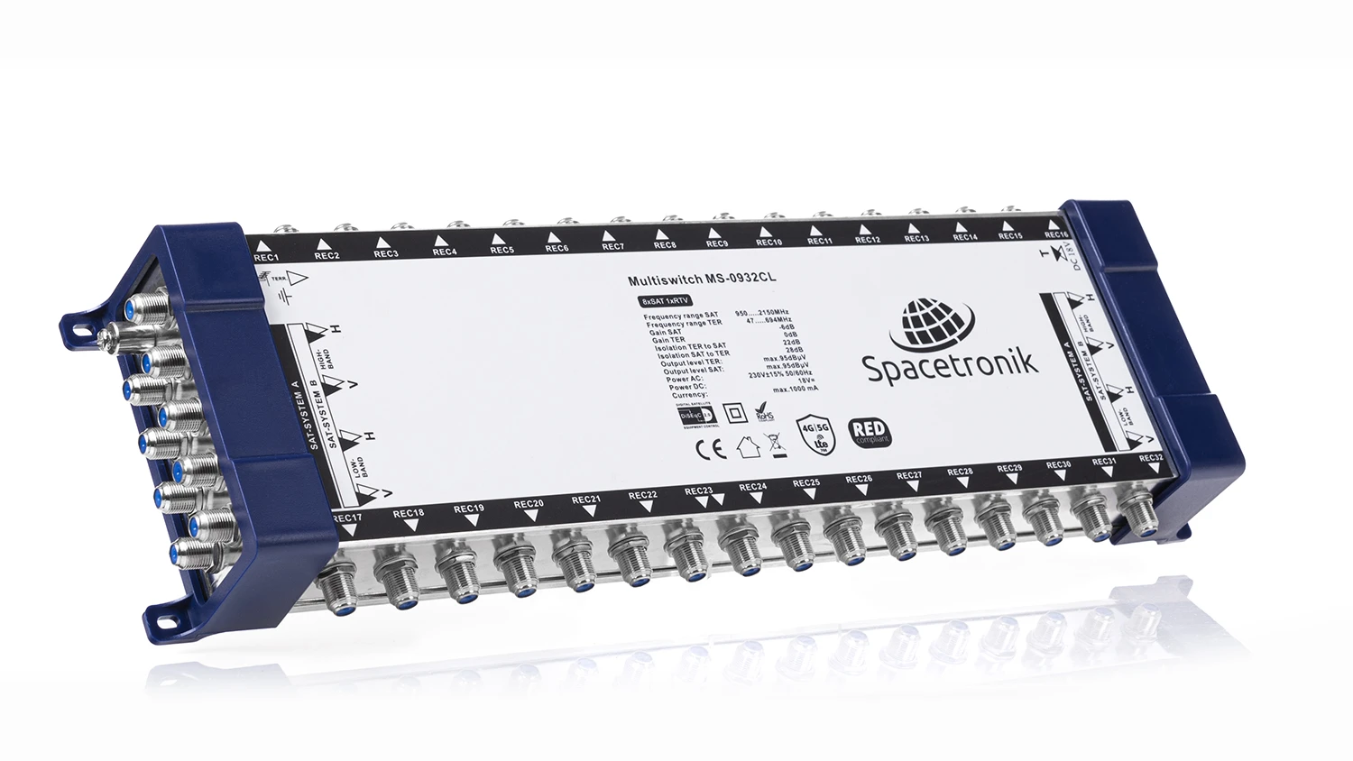 Multiswitch kaskadowy Spacetronik Pro Series MS-0932CL LTE