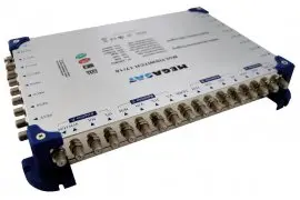 Multiswitch MEGASAT 17x16 4x SATELITA + 1x DVB-T/T2 / 16-wyjść