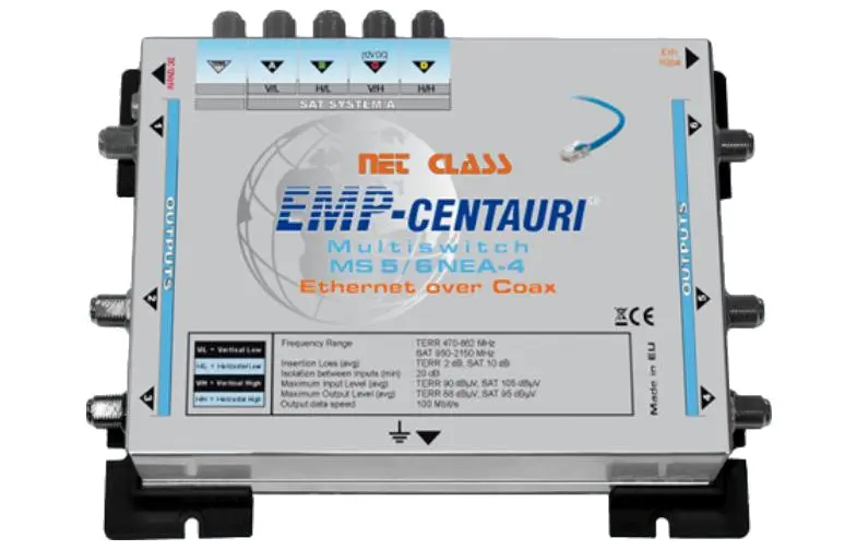 Multiswitch 5x6 NET CLASS EMP-Centauri MS5/6NEU-4 + PA12F