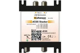 Multiswitch Unicable II Johansson 9738 - Konwerter TWIN / 8x UB UNicable