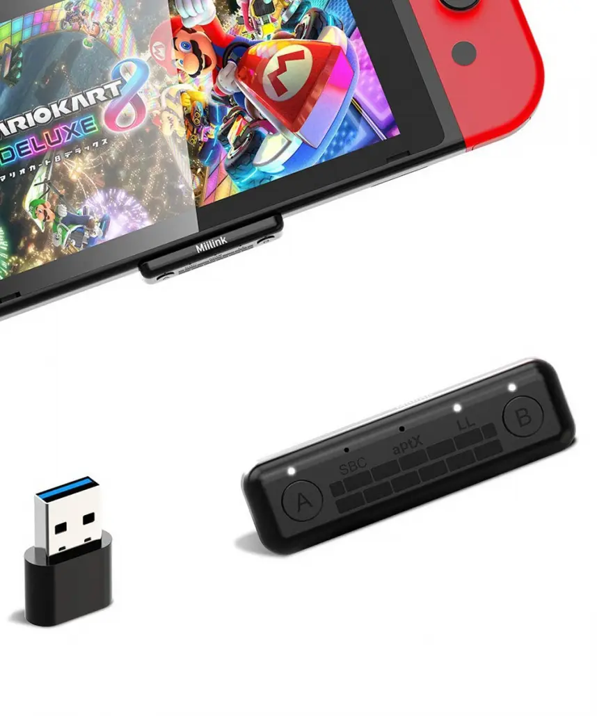 ML400 podwójny nadajnik Audio USB / USB-C Bluetooth aptX