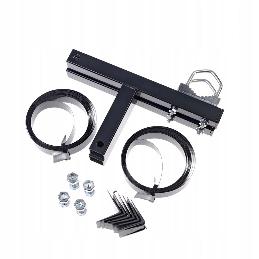 Obejma kominowa TAŚMA OPASKA z narożnikami 5m - ANTRACYT