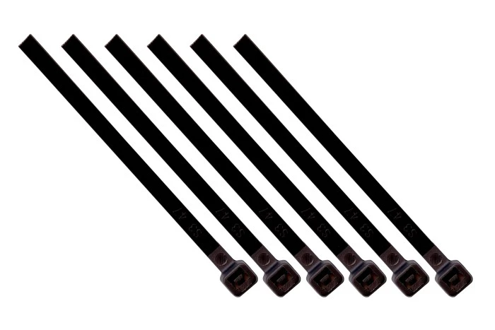 Opaska kablowa TRYTKA 300x4,5mm czarna paczka 100szt