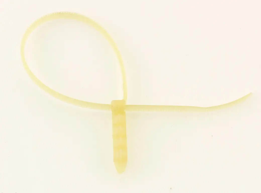 Opaska kablowa z uchwytem FIP HQ biała100szt.