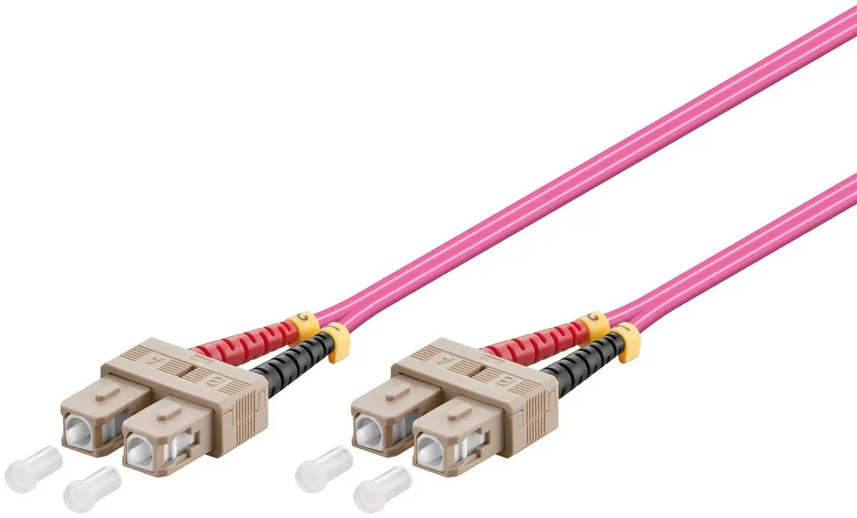 Patchcord pigtail światłowodowy LWL SC-SC OM4 DUPLEX 7,5m