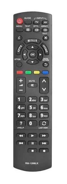 Pilot do PANASONIC TV LCD RM-1268LX NETFLIX