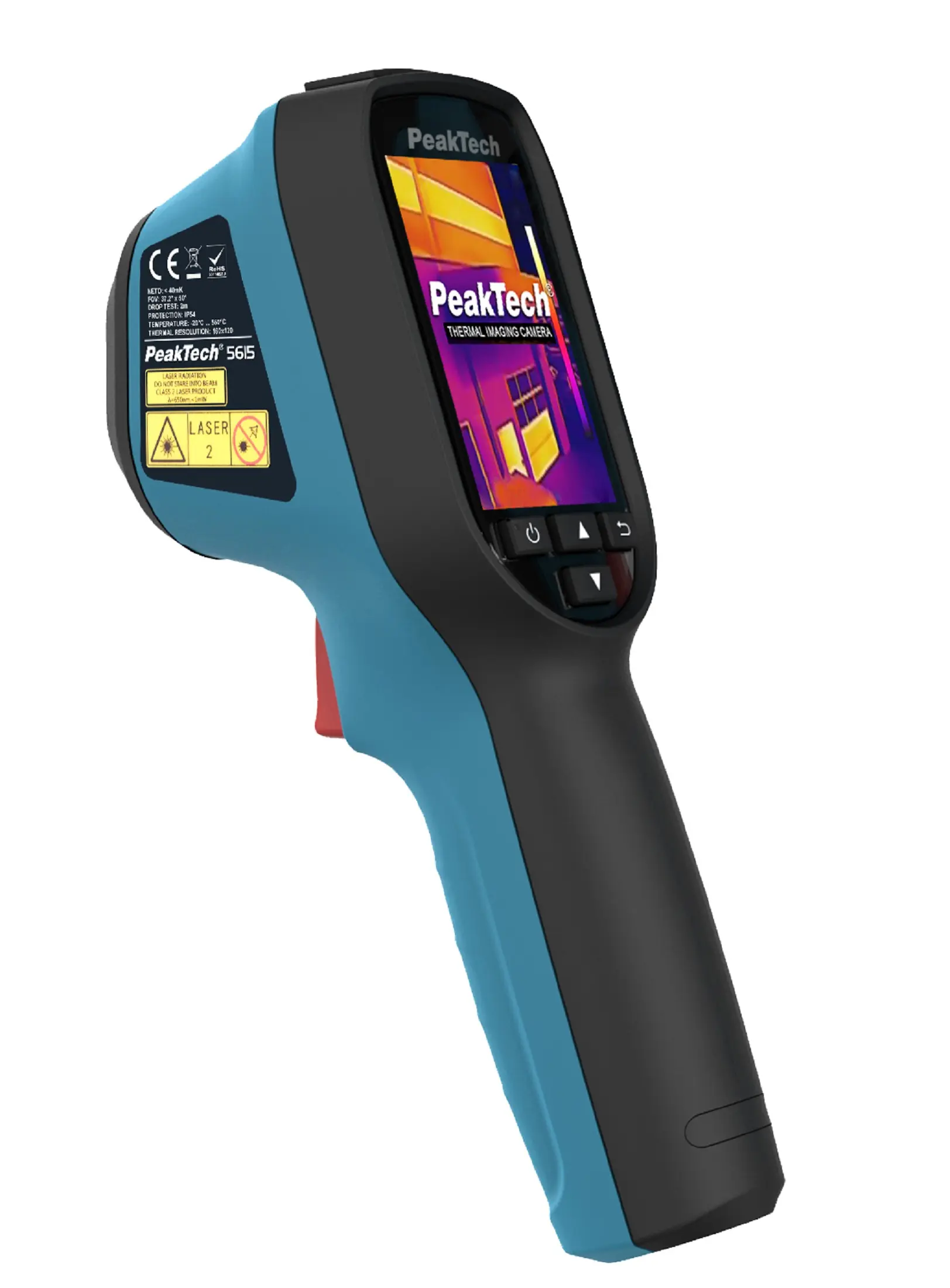 Pirometr kamera termowizyjna na podczerwień termodetektor 160x120 PeakTech 5615 z USB