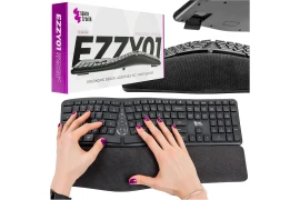 Profilowana klawiatura ergonomiczna EZZY 01K