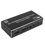 Przełącznik HDMI Extractor Rozgałęźnik 2x HDMI-HDMI + Audio ARC 4K EDID Spacetronik SPH-SAE07