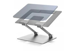 Regulowana podstawka pod laptopa Spacetronik srebrna