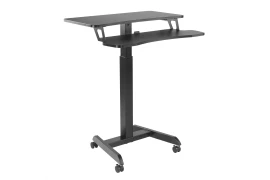 regulowany stolik na kółkach Spacetronik Buddy 03 Czarny OUTLET