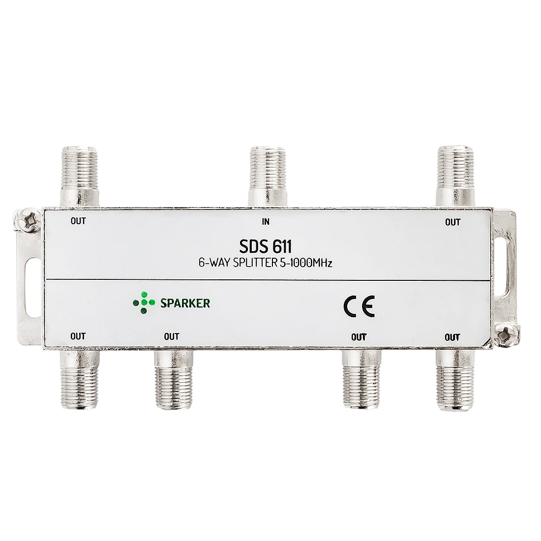 Rozgałęźnik naziemny 1x6 DVB-T2Sparker SDS-611 5-1000 MHz