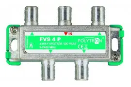 Rozgałęźnik 1x4 5-2400 MHz FVS 4 Polytron