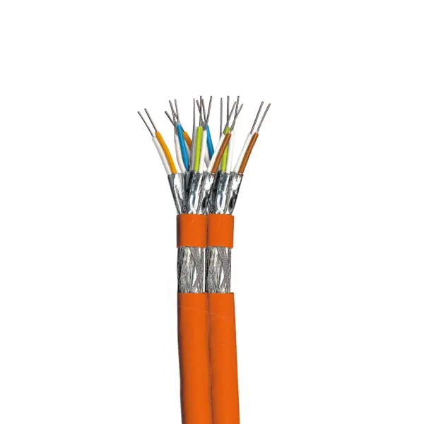 Kabel internetowy podwójny CAT 7 TWIN S/FTP 4x2xAWG26 (1xEkran) - 50m