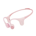 Słuchawki Kostne Wodoodporne Mojawa Run PLUS IP68 Różowe do Pływania na Rower