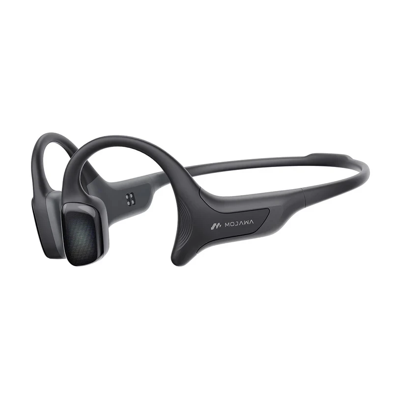 Słuchawki Kostne Wodoodporne Mojawa HaptiFit Terra Smart Sports Czarne z monitorowaniem aktywności