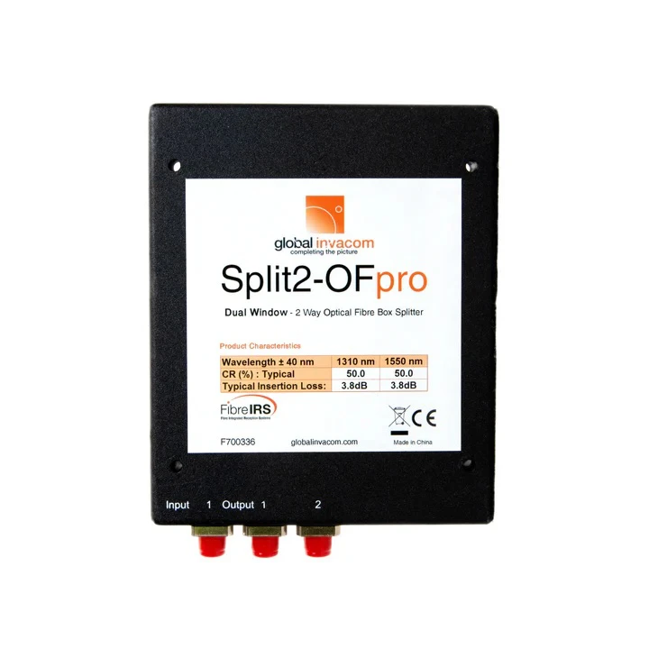 Splitter optyczny Global Invacom 1x2 Split2-OFpro