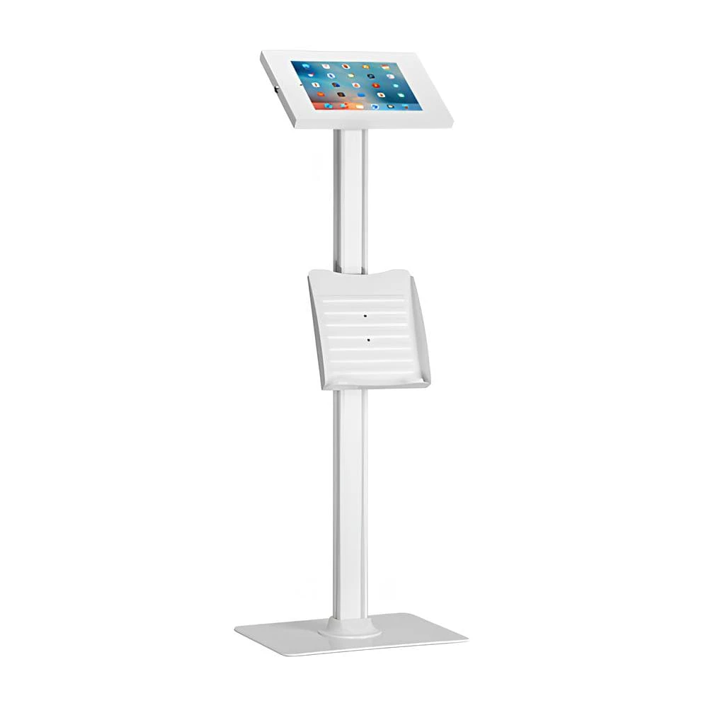 Stand stojak do tabletu OUTLET z blokadą na klucz Spacetronik SPP-134W