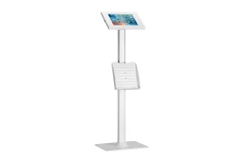 Stand stojak do tabletu OUTLET z blokadą na klucz Spacetronik SPP-134W